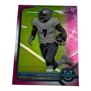 2022 Bowman University Romeo‎ Doubs 1st Bowman Pink Refractor Nevada Wolf Pack